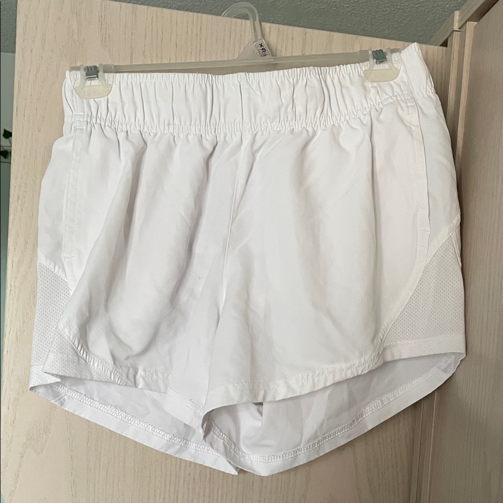 White Athletic Shorts